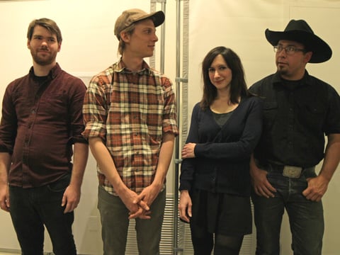 Cory Barringer, Cameron Betts, Alison Sharkey and Tony Reyes make up the alt-rock band The Kelps.
